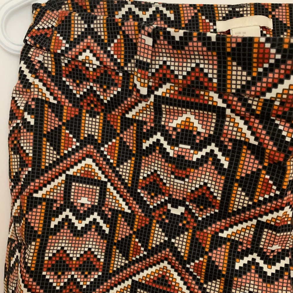 H&M Geometric-Print Trousers